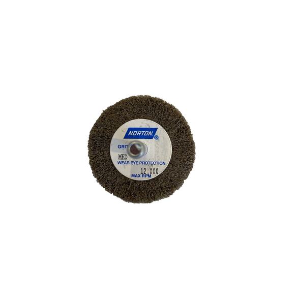 Norton Flapwheel 2 x 1 x 1/4 SK 636425 42764 Medium Grit Small Diameter 9 Count - Picture 2 of 4